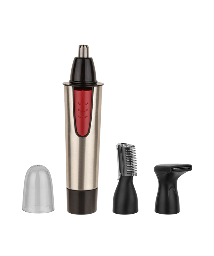 NZ-813 3 In 1 Nose Trimmer Kit With Eyebrow Trimmer And Sideburn Trimmer